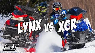 2022 Lynx RAVE RE vs 2022 Polaris INDY XCR [upl. by Carli]