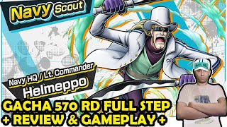 GACHA BANNER HELMEPPO  Sedikit Review amp Gameplay  ONE PIECE BOUNTY RUSH [upl. by Rayburn496]