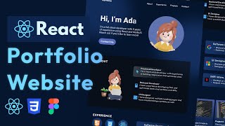 Complete React Portfolio Website Tutorial  Build amp Deploy  Beginners Tutorial [upl. by Ardekahs879]