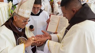 Ciudad de Dios Chiquinquirá primer aniversario de la ordenación sacerdotal del Carmelo de San José [upl. by Yvad716]