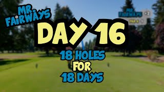 PLAYING GOLF EVERY DAY FOR 16 DAYS IN A ROW [upl. by Faro322]