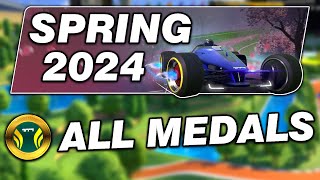 Trackmania Spring 2024 Campaign Discovery  ALL TRACKS [upl. by Pavlov]