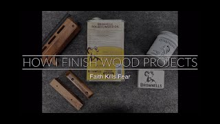 How to do final wood finishing using Boiled Linseed Oil [upl. by Oiril]