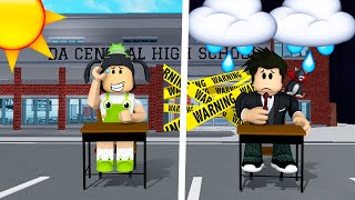 A ESCOLA QUE FOI FECHADA PARA SEMPRE  Roblox  Bloxburg [upl. by Frum765]