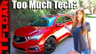 Whats Good Bad and Weird About the 2018 Acura MDX Sport Hybrid [upl. by Minette]