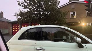 Us driving past Redhill Park Fire Station 01112024 [upl. by Oemor]