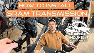 How to Install a SRAM Transmission Groupset  StepbyStep Guide [upl. by Nesiaj]