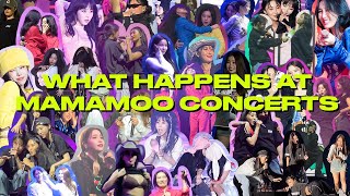 what happens at mamamoo concerts   mycon world tour [upl. by Joletta]