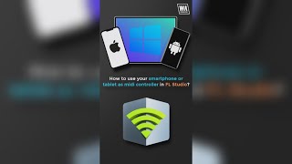 How To Use Your Smartphone As a MIDI Controller in FL Studio Shorts [upl. by Ahsoym]