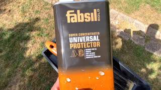 Fabsil Gold tent waterproofing review [upl. by Alur771]