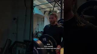 How many of these gym ouchies have you had gym viralvideo motivation gymmotivation funny [upl. by Mullac]