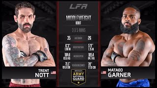 Mataeo Garner vs Trent Nott 185lbs [upl. by Isidro]