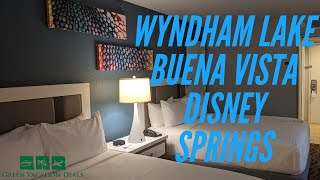 Wyndham Lake Buena Vista Disney Springs Resort Area Virtual Tour [upl. by Yrahca]