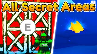 ALL SECRET AREAS in Pet Simulator X  FREE Huges Shiny Boost April Fools amp More [upl. by Micheil]