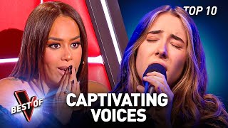 Gorgeous ENCHANTING VOICES in the Blind Auditions of The Voice [upl. by Berna975]