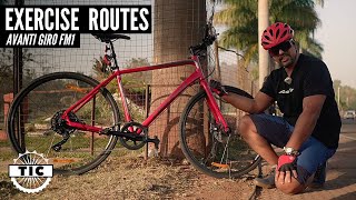 Cycling Routes for Exercise in Pune  Reviewing the Avanti Giro FM1 [upl. by Eleik961]