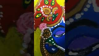 Shrinathji painting 🙏❤shrinathji jaishreekrishna🙏 shirtviral viralvideo shortsubuscribe like [upl. by Suvart]