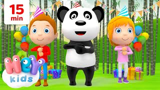 A Ram Sam Sam Birthday Song  Hey Kids Nursery Rhymes  Birthday Songs for Kids [upl. by Aram426]