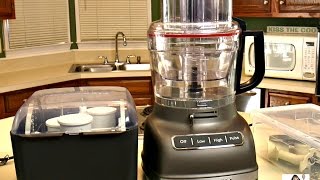 Food Processor Test amp Review  KitchenAid Cuisinart Breville amp Black amp Decker [upl. by Anitsyrc]