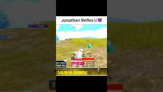 Jonathan Reflex👿My Reflex🗿 pubgmobile bgmi reflexes clutch [upl. by Kinelski325]