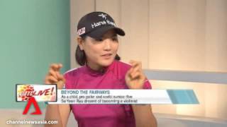 Interview Worldclass golfer So Yeon Ryu [upl. by Helsa567]