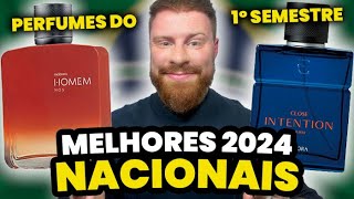 Os 10 MELHORES PERFUMES NACIONAIS lançados em 2024 até agora  Perfumes Masculinos [upl. by Garett]