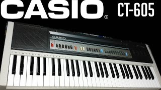 CASIO CT605 [upl. by Nwahsid]