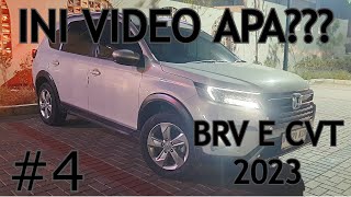 NGOBROLIN HONDA BRV E CVT 2023 SAMBIL POV DRIVING [upl. by Odlanra]