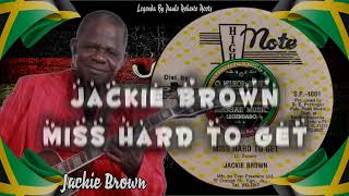 Jackie Brown – Miss Hard To Get  Reggae Legendado  Lyric [upl. by Dasie]