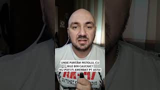 UNDE POȚI PURTA PISTOLUL CU BILE DIN CAUCIUC ❌ ART 342 COD PENAL [upl. by Speroni]