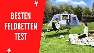 ✅ Die Besten Feldbetten Test  Top 5 [upl. by Allicserp]