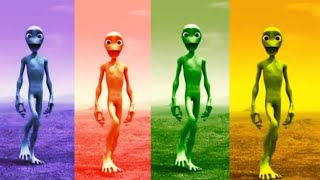 Dame Tu Cositas battle blue vs red vs green vs yellow who is winner [upl. by Lucic]