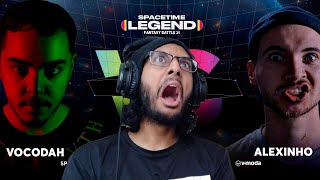 STITCH Reacts  Vocodah vs Alexinho  SPACETIME LEGENDS 2021 [upl. by Asilet]