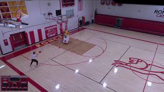 Roncalli Catholic High School vs Mount Michael Benedictine Mens Varsity Basketball [upl. by Stodder]