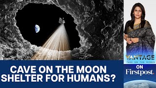 Scientists Find First Underground Cave on the Moon  Vantage with Palki Sharma [upl. by Oicnedurp]