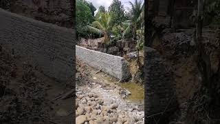 FLOOD CONTROL PROJECT  RIPRAPING [upl. by Naed]