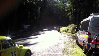 vw beetles racing  kempseycooperabung hillclimb 2011 [upl. by Nivart406]