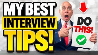 JOB INTERVIEW TIPS 11 EXPERT TIPS to ACE Your Next JOB INTERVIEW Best Interview Preparation [upl. by Elreath668]