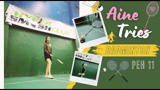 BADMINTON 101  AINE DELLORO [upl. by Attenrev]