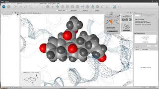 ligand scout binding affinity score method with VMD [upl. by Kingsbury]