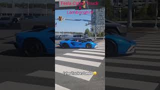 ► Quem Vence Tesla Cyber Truck X Lamborghini [upl. by Sarazen]