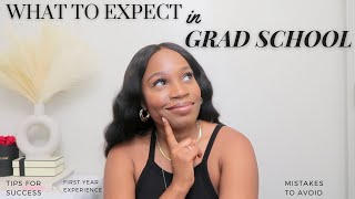 MY GRAD SCHOOL FIRST YEAR EXPERIENCE  amp 6 Tips On How To Be Successful [upl. by Assirehc]