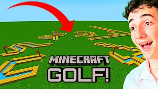 Golf in Minecraft Just Got a Whole Lot More Insane [upl. by Elly63]