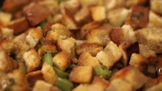 Vegan Stuffing Recipe  Vegan Vegetarian Meatless Monday Thanksgiving Dinner [upl. by Orten604]