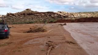 Moab flash flood crossing [upl. by Eisoj]