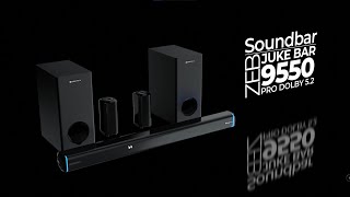 Zebronics  Zeb Jukebar 9550  Dolby Soundbar with Dual Subwoofers [upl. by Nebeur]