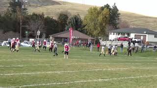 Dufur vs Golden Beach HS Football Playoffs [upl. by Fredette803]