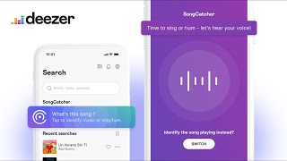 Humming recognition feature by Deezer Powered by ACRCloud [upl. by Byram]