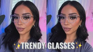 Zeelool Glasses Haul  Stylish and Affordable Eyewear [upl. by Yelyab]