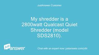 I have a qualcast shredder which is jammed by a branch which [upl. by Flanna]